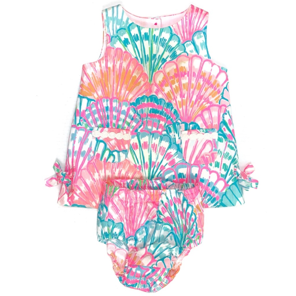 Lilly Pulitzer SeaShell Tunic & Diaper Cover Set
